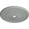 Ekena Millwork Palmetto Ceiling Medallion (Canopies up to 7 5/8"), 31 1/2"OD x 3 5/8"ID x 1 3/4"P, Primed White CM31PM - alternate 3